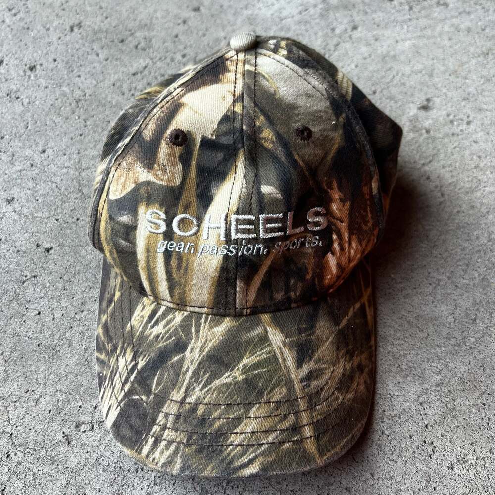 SCHEELS Camouflage Adjustable Baseball Cap Hat